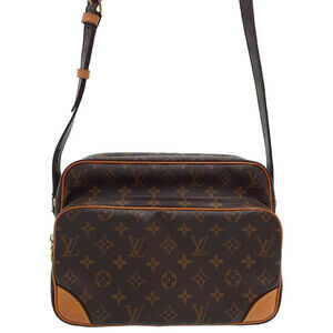 Louis Vuitton Monogram Leather Brown Nile Shoulder Bag